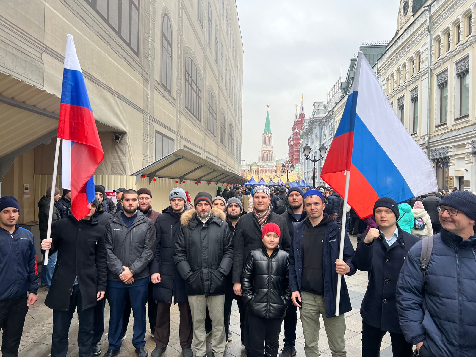 Представители ДСМР приняли участие в митинге-концерте на Красной площади