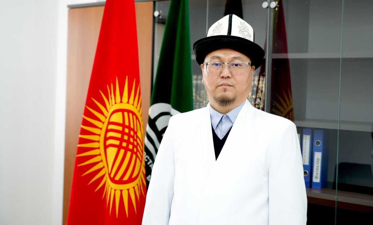 Глава ДСМР, Муфтий Москвы Альбир хазрат Крганов поздравил с избранием Муфтия Кыргызстана 
