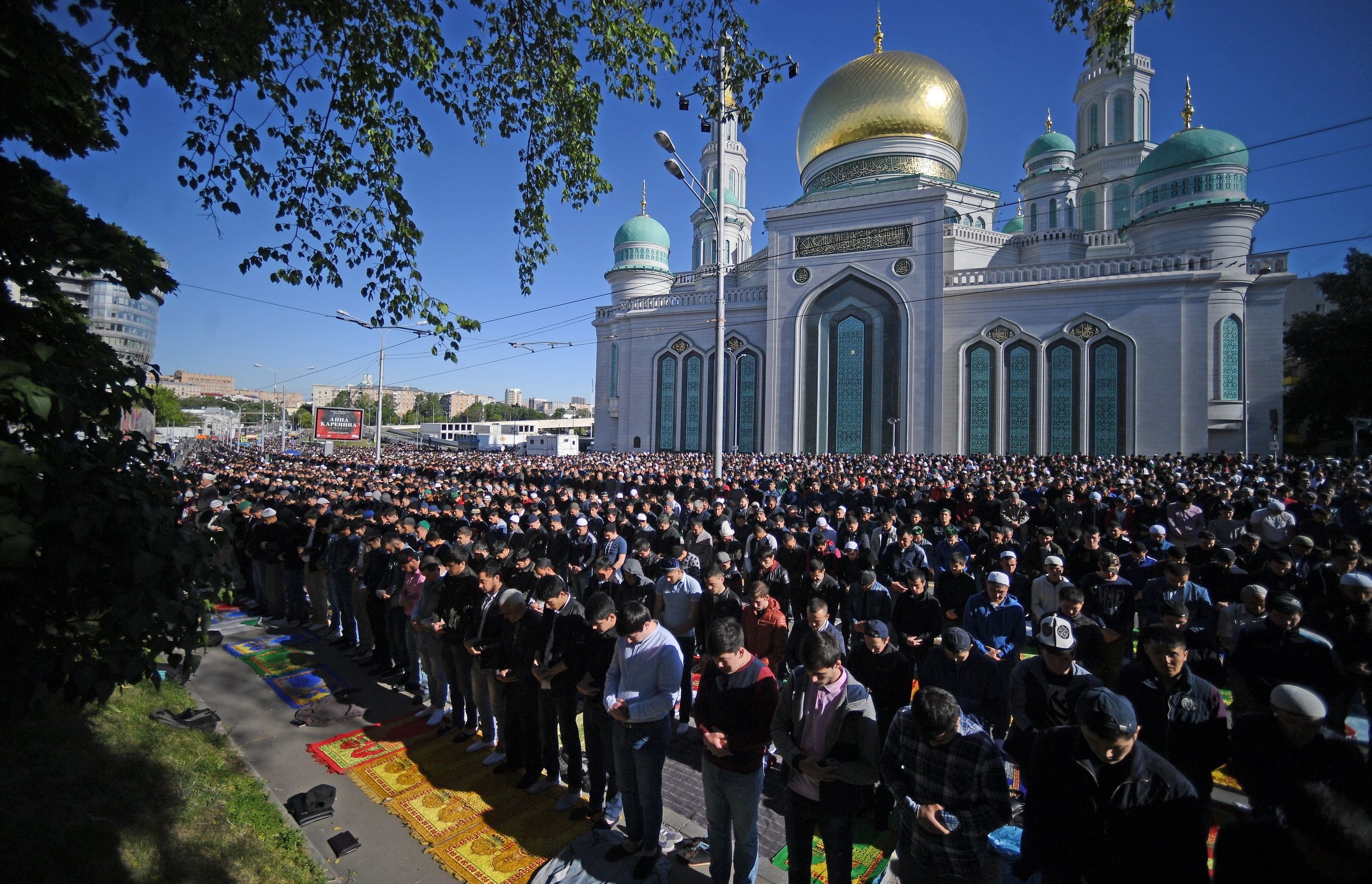 Muslims of Moscow complain of a lack of mosques
