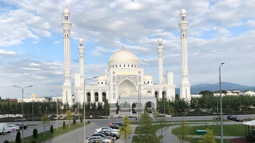 افتتاح أكبر مسجد في أوروبا بشيشان