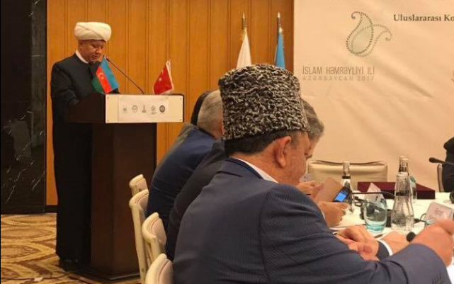 Муфтий Альбир хазрат Крганов выступил на  Международной конференции в Стамбуле