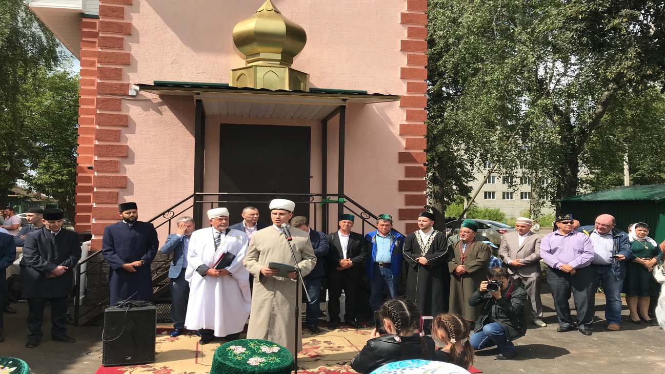 الافتتاح الكبير للمسجد في مدينة كوفروف