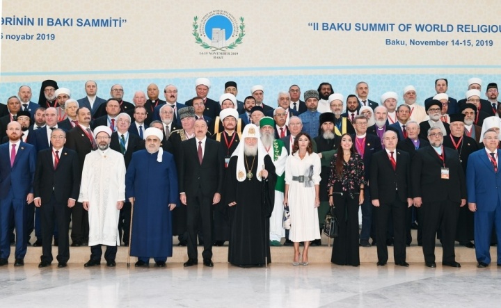 Mufty of SAMR take part in the II Baku Summit of Religious Leaders of the World