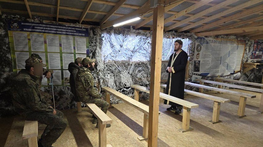 Оказание духовной поддержки бойцам на постоянной основе