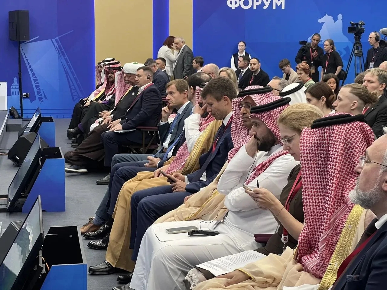 На ПМЭФ-2026 Глава ДСМР принял участие в  обсуждении перспектив сотрудничества России и Саудовской Аравии