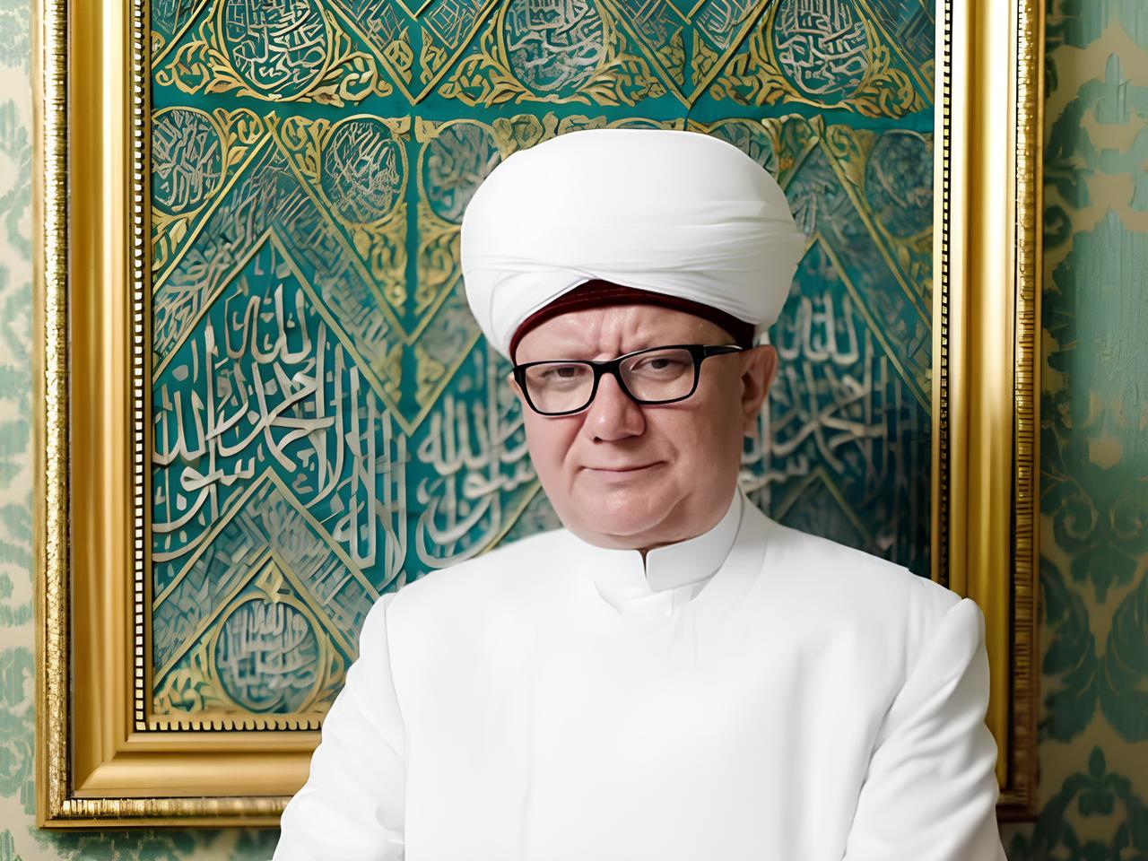 Поздравление муфтия Альбира хазрата Крганова с наступающим праздником Курбан - Байрам ( Ид-аль -Адха)