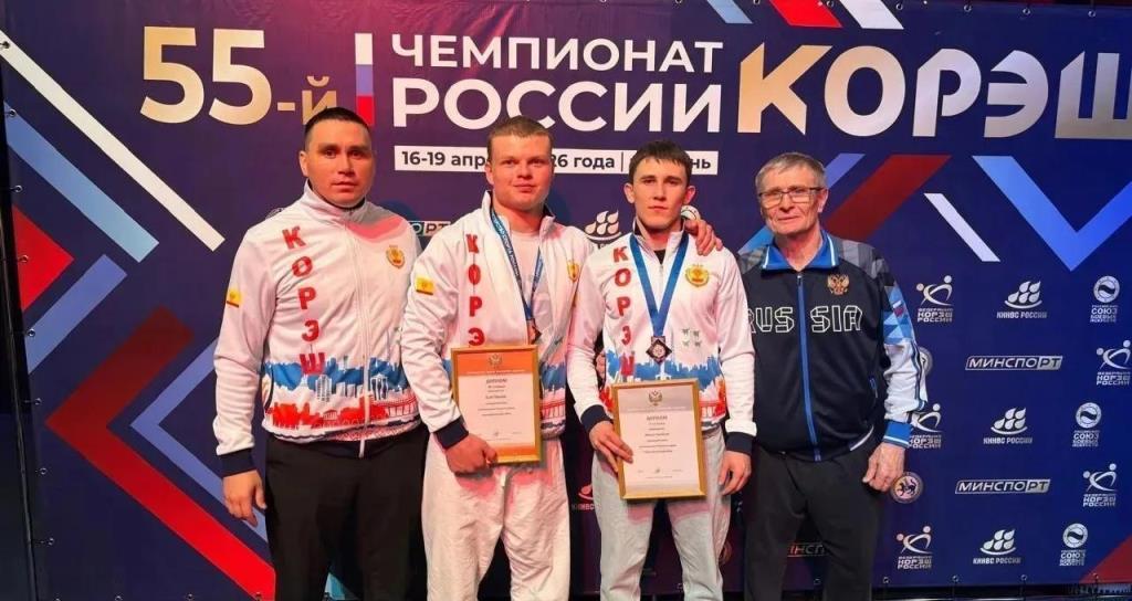 Призовые места- у чувашских спортсменов по корэшу