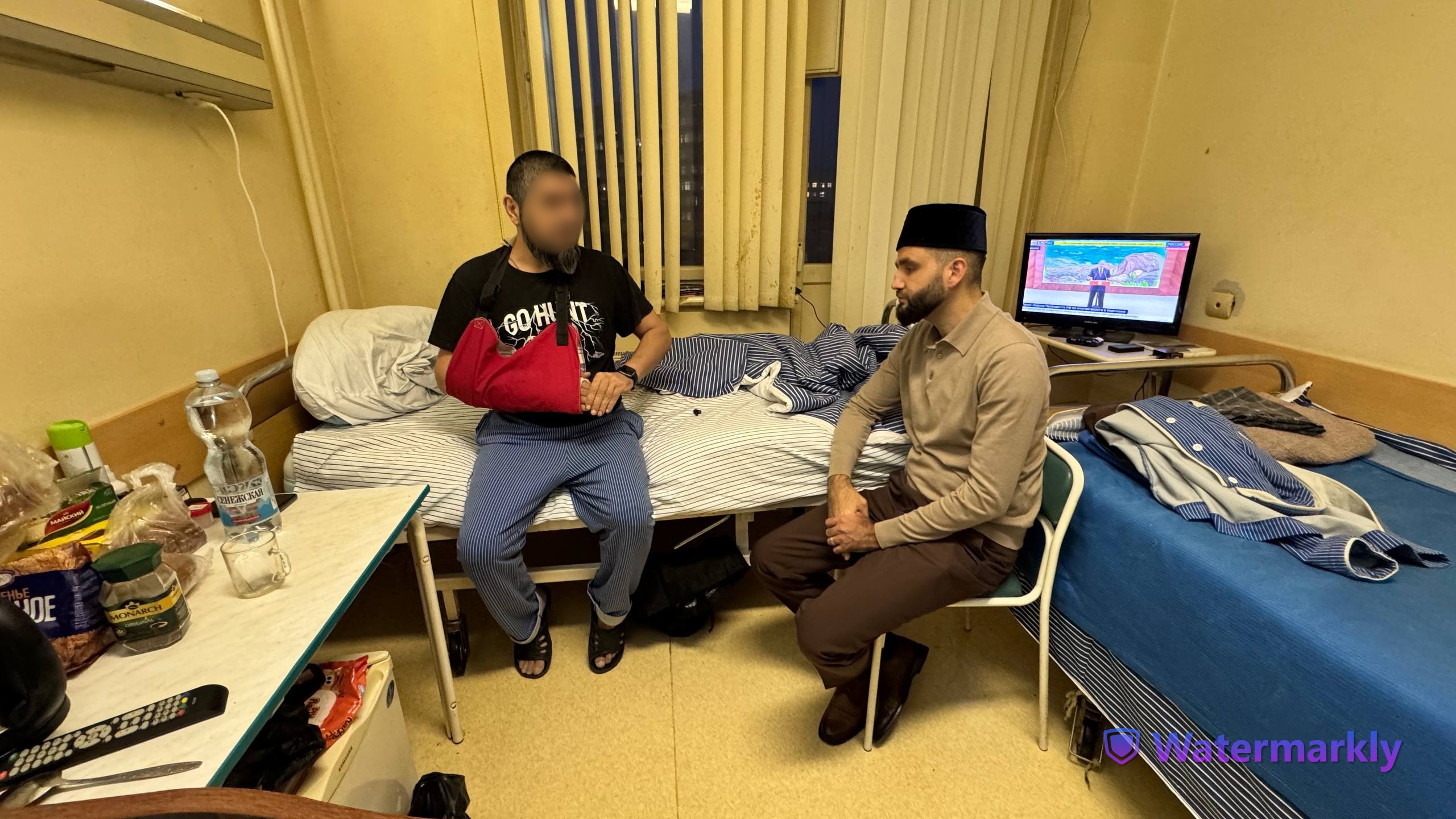 Представители ДСМР посетили прифронтовой госпиталь в ЛНР