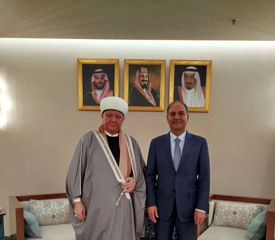 Встреча муфтия Москвы в Посольстве Королевства Саудовская Аравия