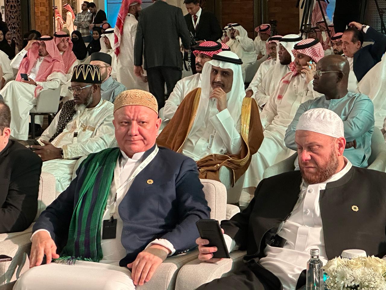 Муфтий Альбир хазрат Крганов принимает участие в конференции Всемирной исламской лиги в Мекке