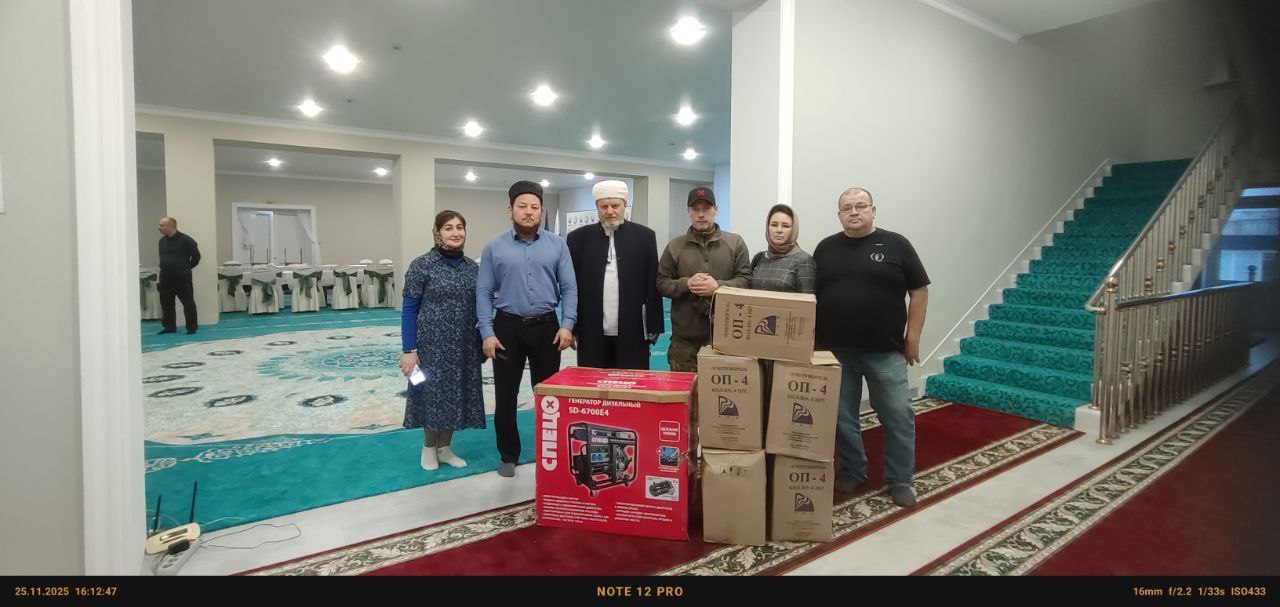 В Волгоградской области передан гуманитарный груз для военнослужащих