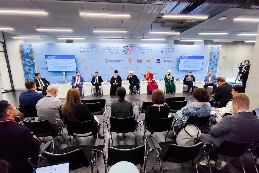 Глава ДСМР Альбир хазрат Крганов принимает участие в форуме «Россия - АСЕАН» в Казани