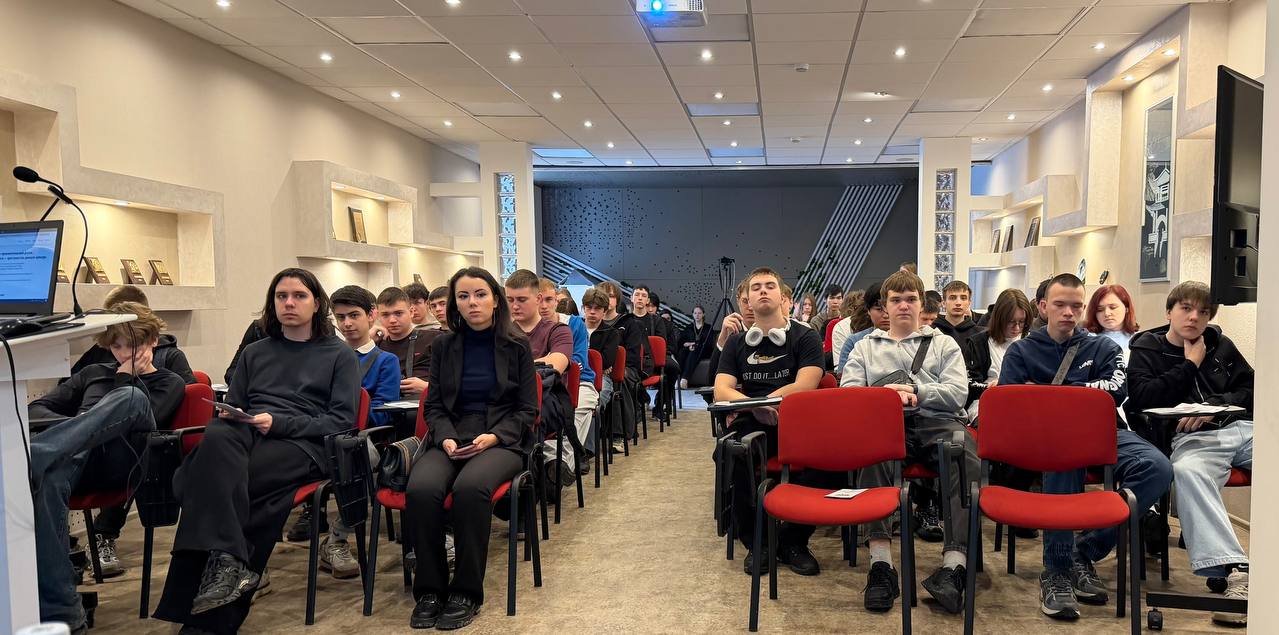 В Новосибирском строительно-монтажном колледже прошла встреча со студентами