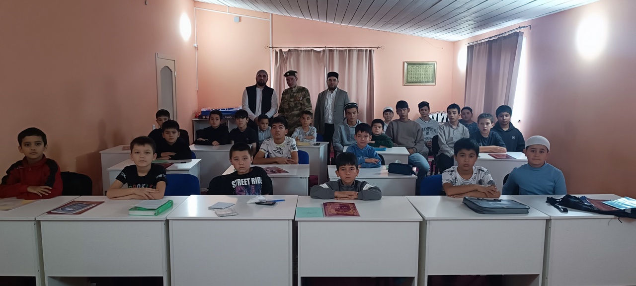 В Духовном центре Челябинска прошла встреча с участником СВО