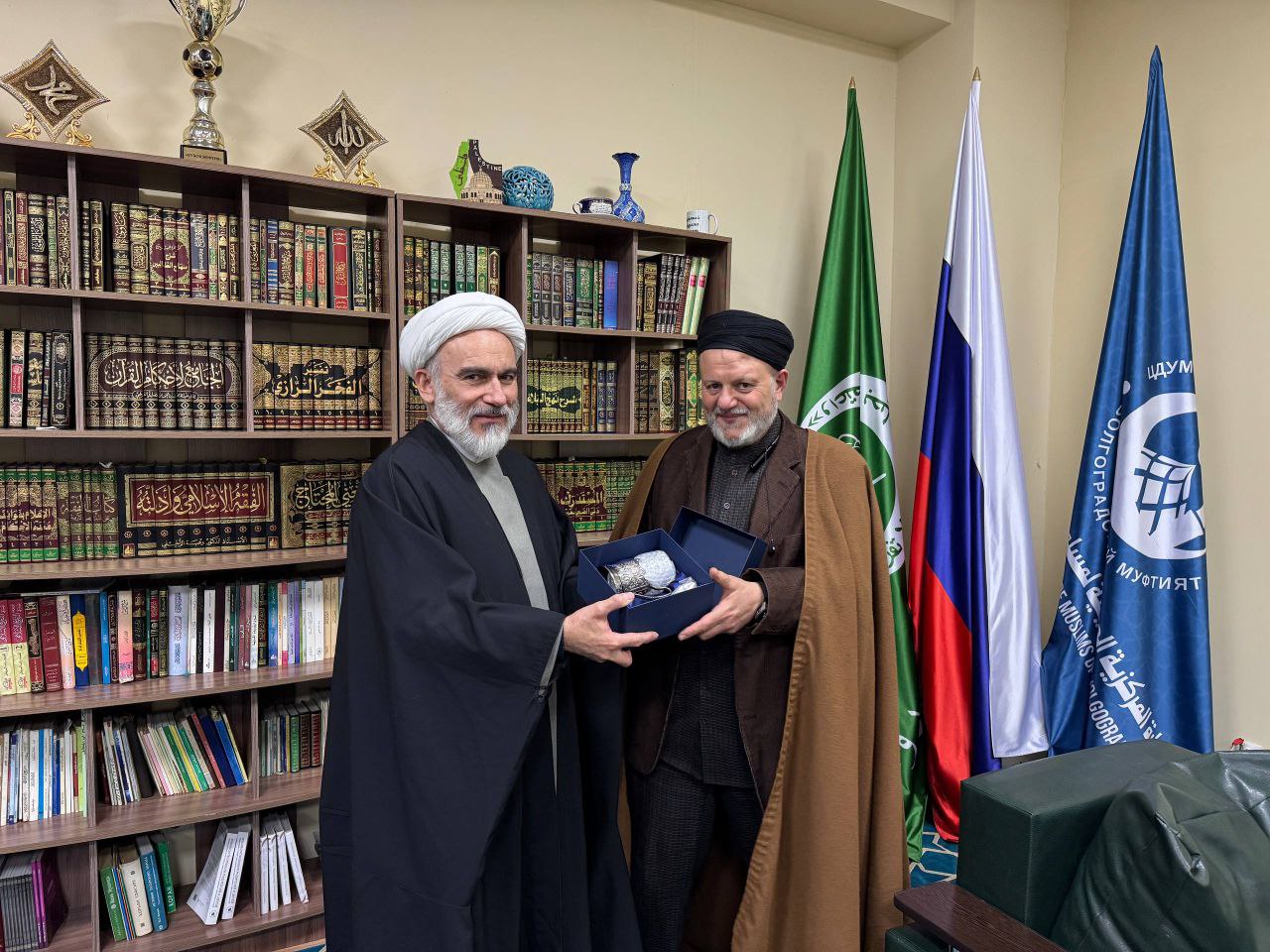 Муфтий Волгоградской области встретился с директором Московского исламского центра