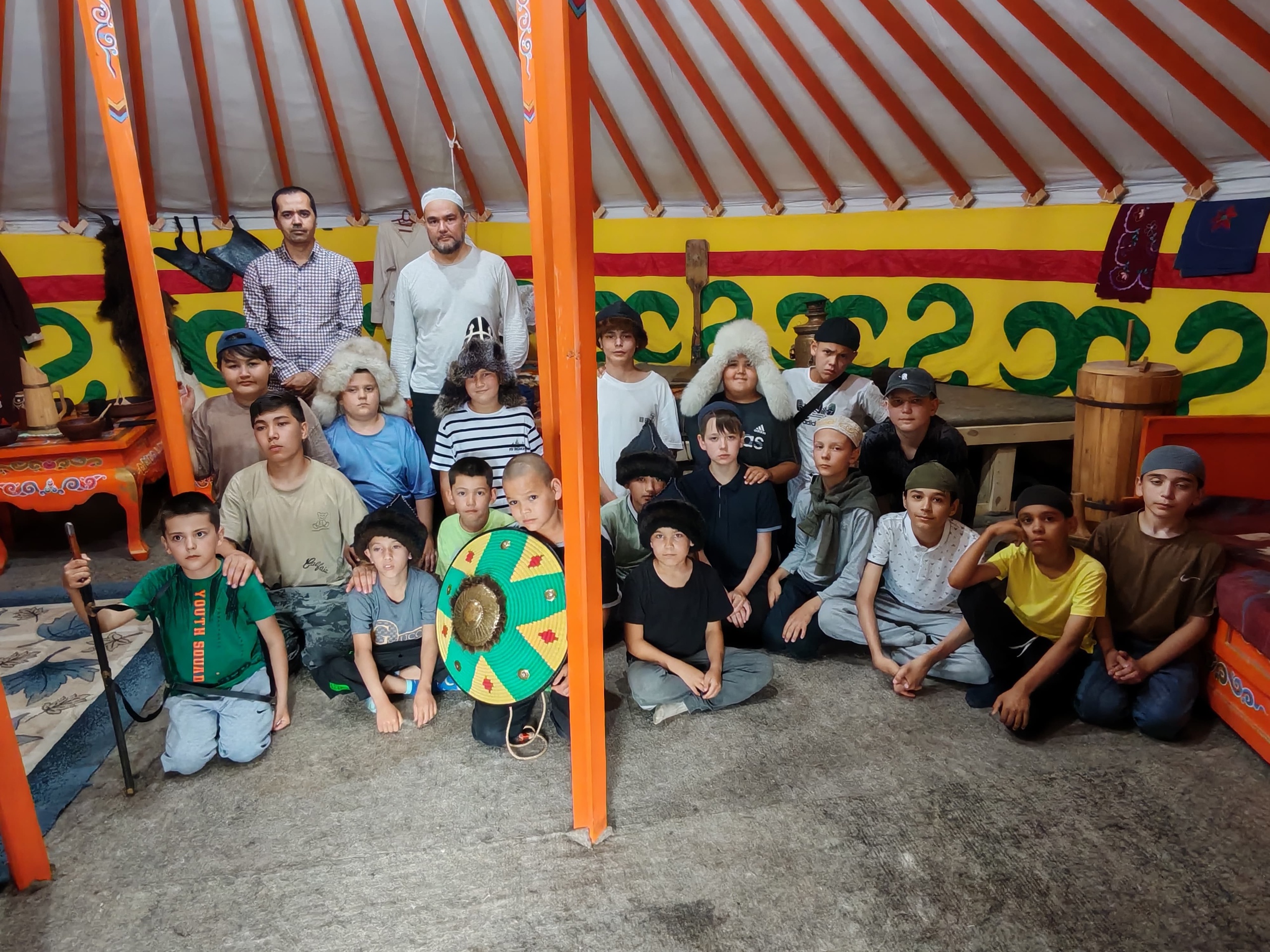 Дети из летнего лагеря познакомились с традициями предков