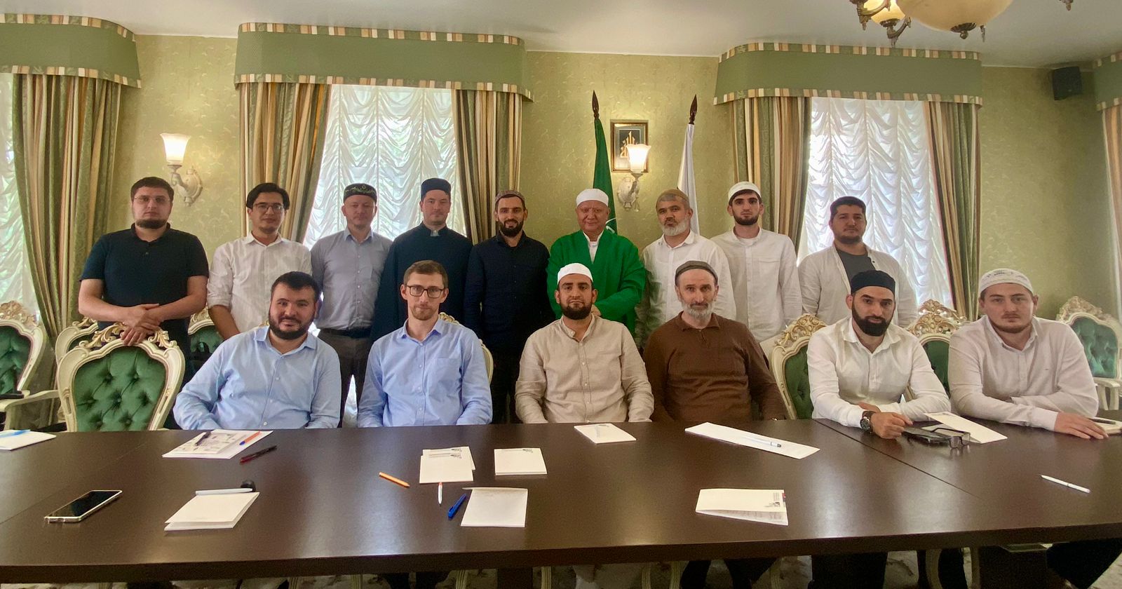 В резиденции «Московского муфтията» состоялось  заседание имамов ДУМ Москвы и центрального региона «Московский муфтият»