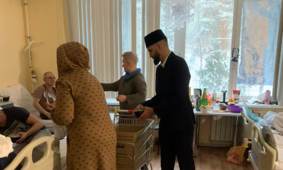 Сотрудники мечети Звенигорода поддержали участников СВО