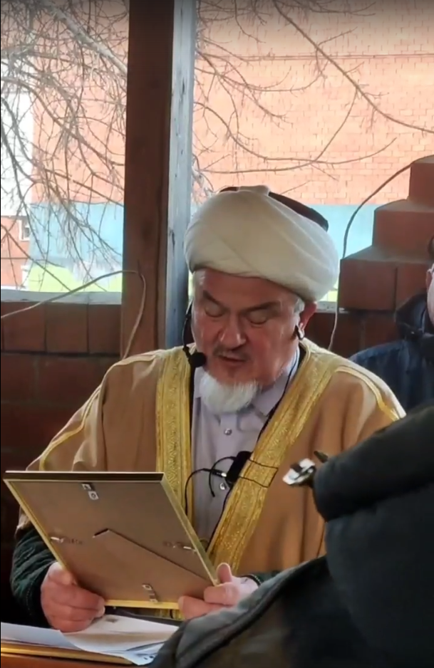 Праздничная молитва в Иркутской Соборной мечети