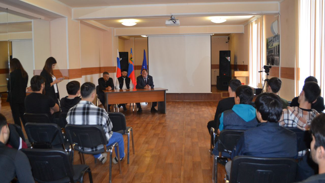 Имамы Юрги встретились с иностранными студентами  политехнического университета