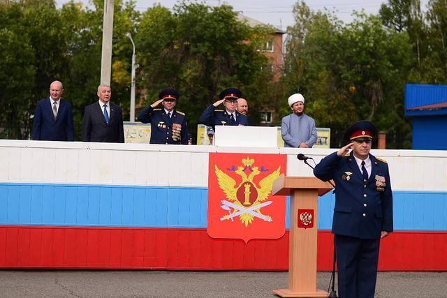 Представители ДУМ Кемеровской области выступили на принятии присяги курсантов Кузбасского института ФСИН России