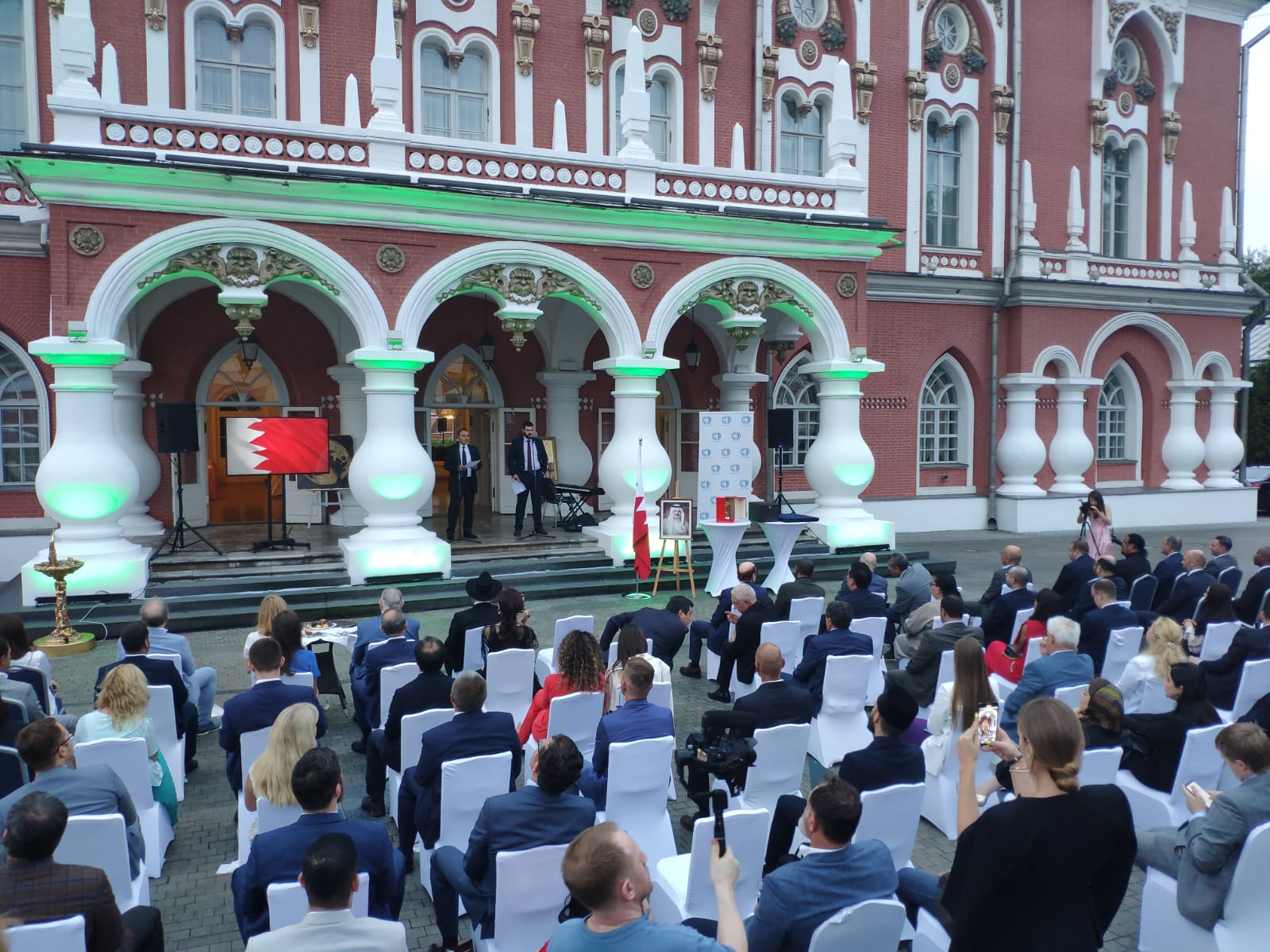 الجمعية الدينية لمسلمي روسيا تزور حفل استقبال لسفارة مملكة البحرين لدى روسيا الاتحادية