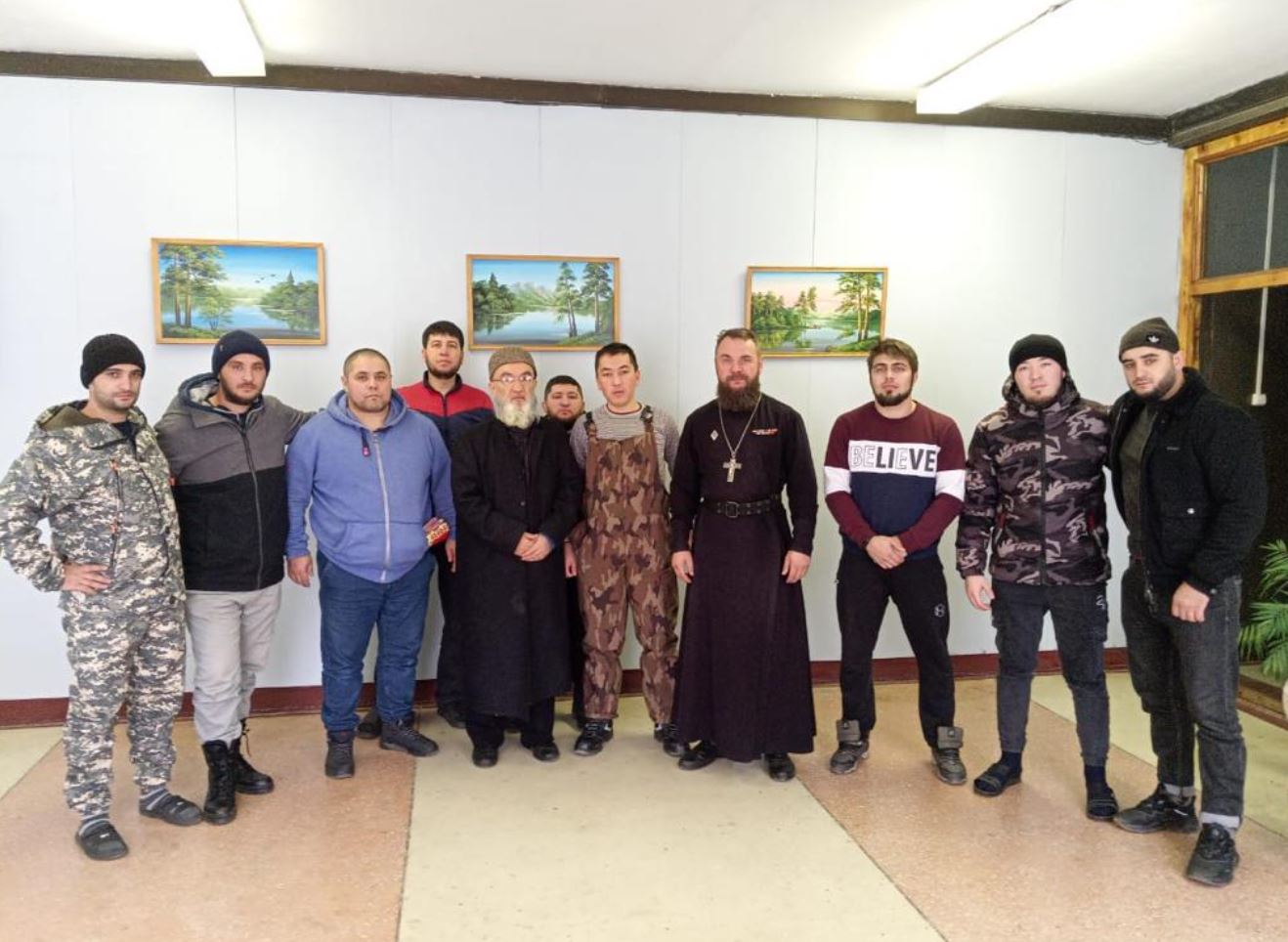 Уральский имам провел беседу с мобилизованными для участия в СВО
