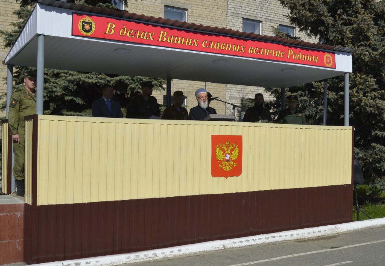 Напутствие военнослужащим от имама