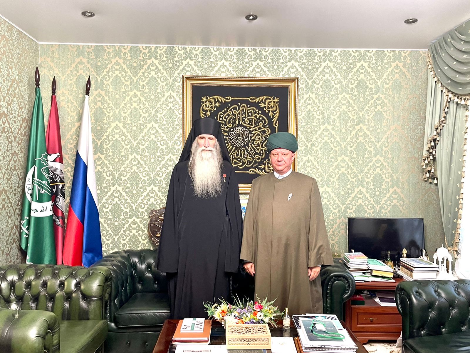 Глава ДСМР встретился с иноком Киприаном (Бурковым)