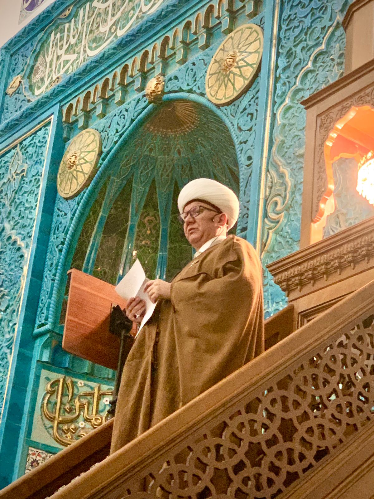 قضى المفتي البير خزرات كرجانوف صلاة جمعة في مسجد سانت بطرسبرغ