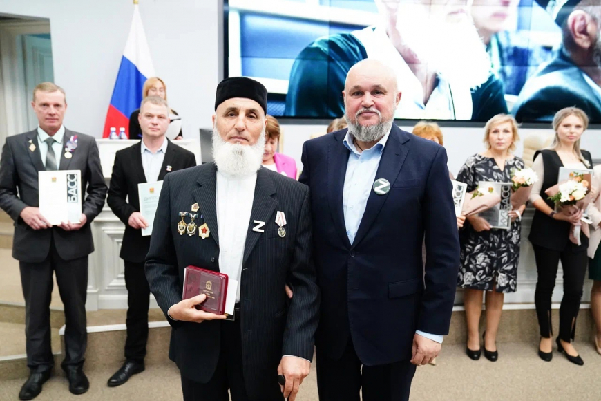 Имам-хатыб Азат хазрат Шайдуллин награжден медалью 