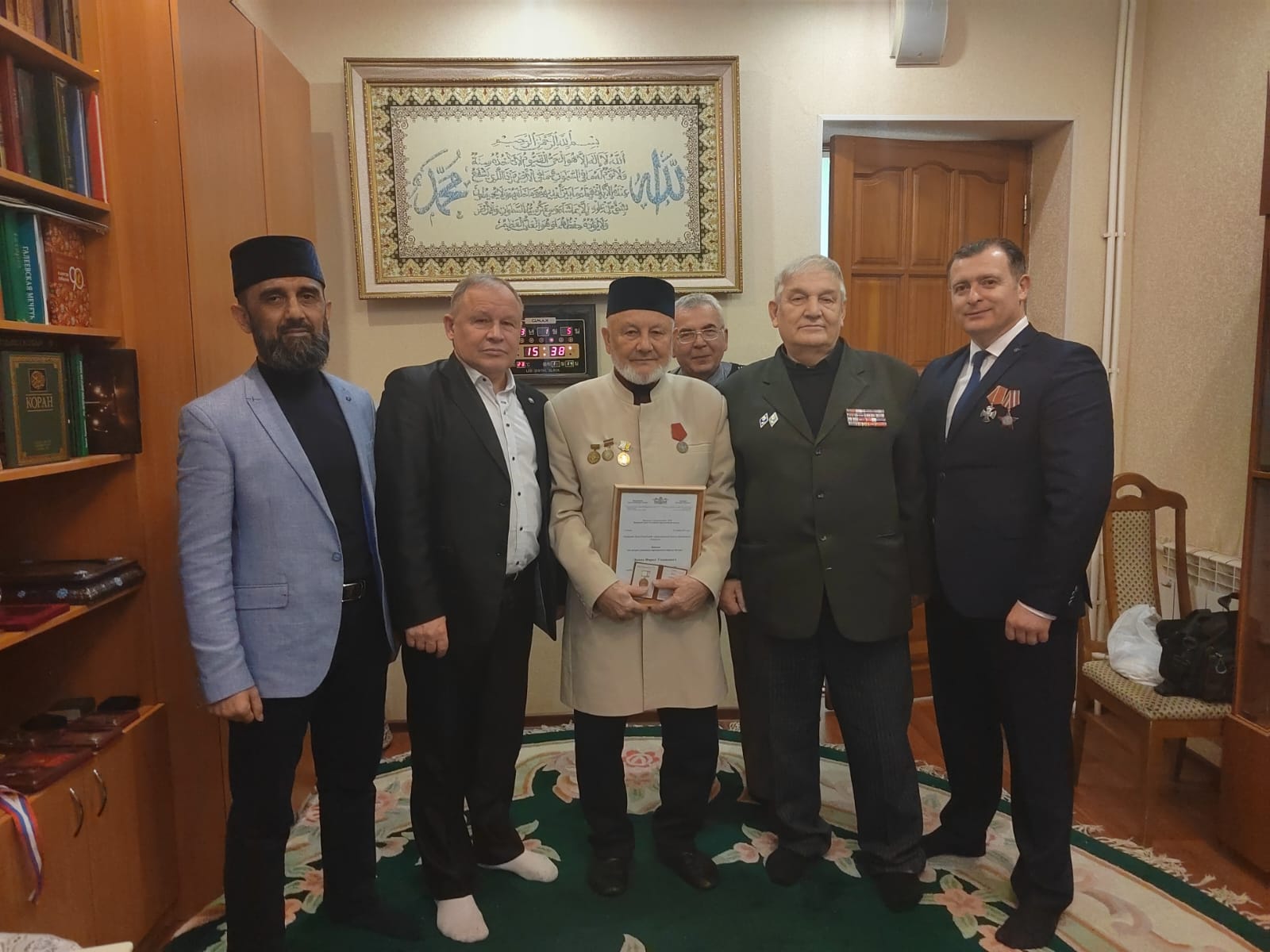Муфтий Ивановской области удостоен высокой награды