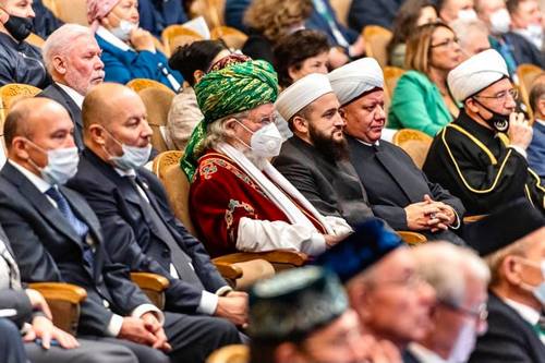 Albir Hazrat Krganov participates in the meeting of the National Assembly of the World Tatar Congress
