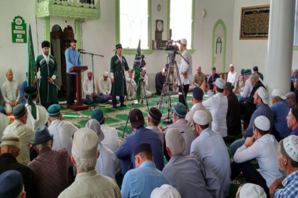 В джума-мечети сел. Карата Ахвахского района состоялся республиканский маджлис алимов Дагестана 