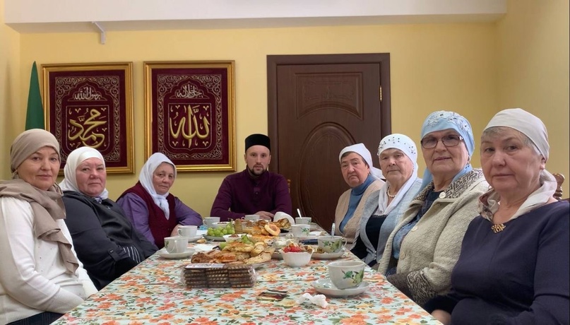 В Соборной мечети города Шумерля прошло собрание с активом махалли