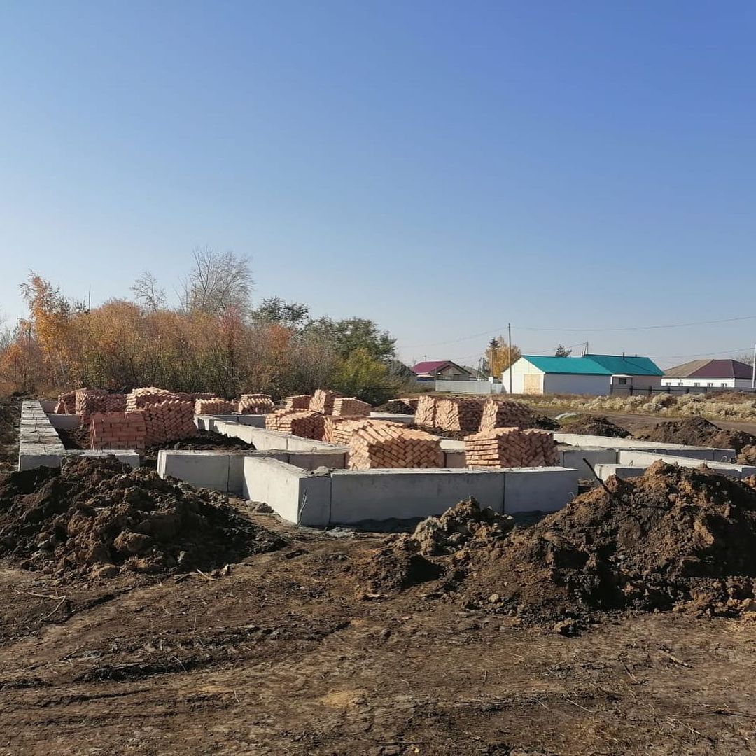 В Омской области заложен фундамент под мечеть