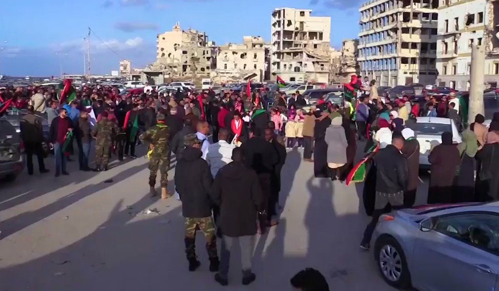 الشعب الليبي هو هده من يحدد مستقبل بلاده